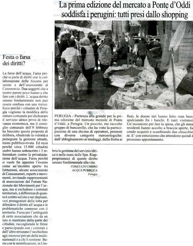 Il Giornale dell Umbria _ 23 settembre 2010