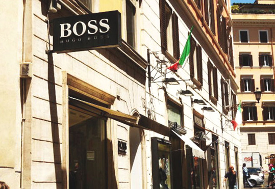 CLIENTE HUGO BOSS ITAL