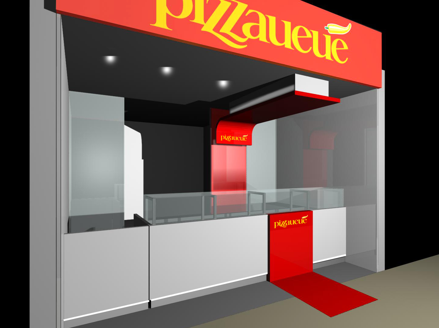 CLIENTE PIZZAUEUE 2010 San Paolo Brasile Concept Non Realizzato