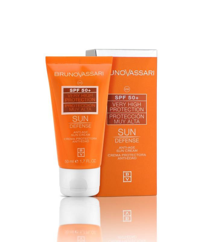 ANTI-AGEING SUN CREAM SPF 50+ Crema solare anti-età SPF 50+ REF: A4058 La giusta combinazione di filtri fisici e chimici UVA e UVB garantisce un elevato fattore di protezione, affidabile e sicuro,