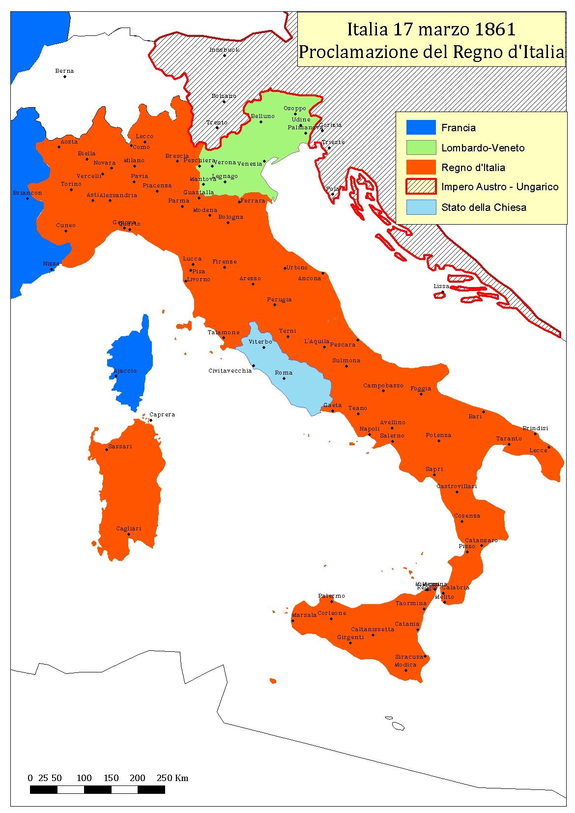 L Italia liberale Fatta l Italia, dobbiamo fare gli Italiani La frase attribuita a Massimo d Azeglio è emblematica della situazione post-unitaria.