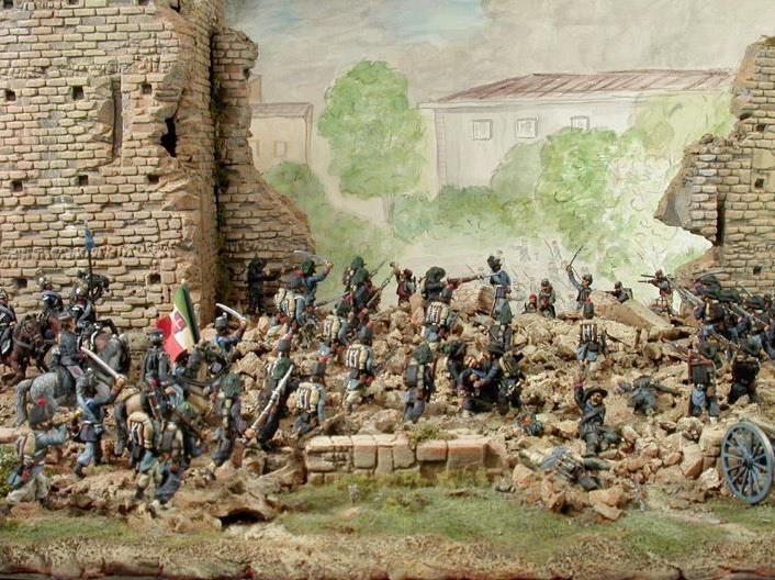 1870. L esercito italiano entra in Roma aprendo una breccia nelle mura della città In quegli anni, in effetti, si diede piena attuazione al principio liberale della separazione tra Chiesa e Stato,