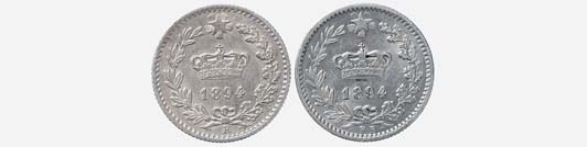 5962 Vittorio Emanuele II Re d Italia - 5 lire 1870 M, 1871 M, 1872 M, 1874 M, e 1875 M - Lotto di 5 monete med.