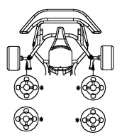 CASTER-CAMBER ADJUSTMENT UPPER UPPER UPPER LOWER LOWER LOWER - GRIP For