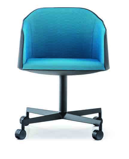Laja Design Alessandro Busana Laja ha confortevole seduta formata da cinghie elastiche incrociate ed immerse in schiuma di poliuretano espanso, lo schienale è leggermente elastico ed accogliente.