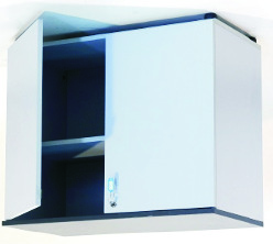 Complementi 01 60,00 02 03 40,00 Cassettiera su ruote col. Bianco/Grigio Cubo espositore col. Grigio h60x50x50 cm.