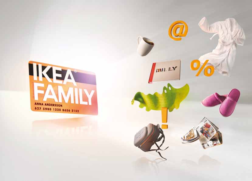 Diventa socio IKEA FAMILY per avere il meglio di IKEA!