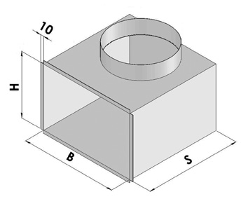 Bocchette di mandata DA Accessori SC - serranda di taratura a contrasto DA con serranda a movimento contrapposto con alette parallele al lato corto, costruita interamente in alluminio, azionabile