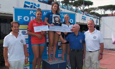 SETTORE TUFFI Campionato di società 2012 class. femminile: 1 Triestina Nuoto. Classifica C1 femminile. Classifica ragazzi: 1 Giacomo Ciammarughi (Can. Aniene).