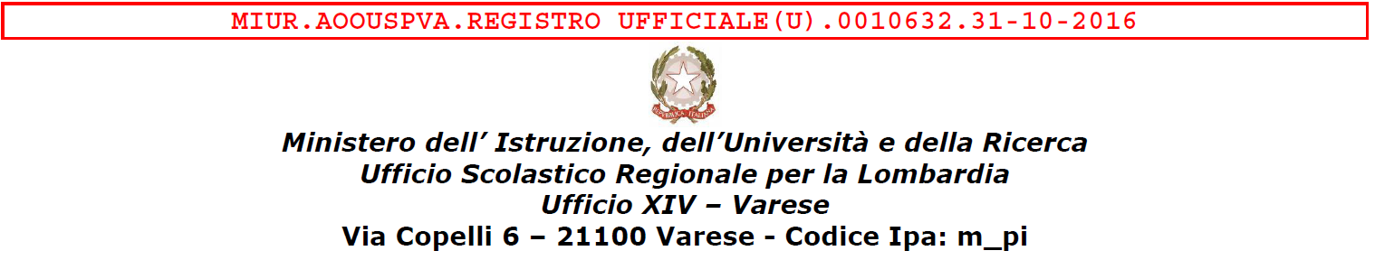 Varese, 26/10/2016 Al personale Oggetto: definizione dei punti unici di accesso e soggetti abilitati al ProtocolloAsp In ottemperanza a quanto disposto dal Manuale di Ente del 15 giugno 2015di cui l