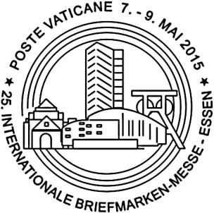 Comunicato 15/2015 del 7 maggio 2015 Annullo postale speciale in occasione della manifestazione filatelica «25.