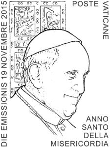 Comunicato 45/2015 del 30 ottobre 2015 Annullo postale speciale in occasione dell emissione della serie filatelica Inizio dell Anno Santo della Misericordia (19 novembre 2015) In occasione dell