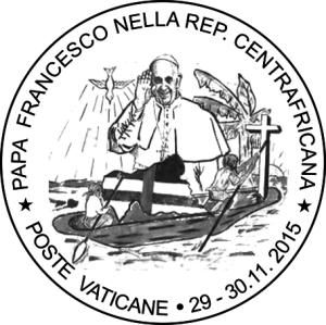 Comunicato 51/2015 del 20 novembre 2015 Annulli postali speciali in occasione del viaggio apostolico del Santo Padre Francesco in Kenya, in Uganda e nella Repubblica Centrafricana (25-30 novembre