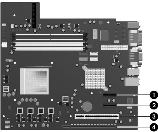 Disinstallazione e installazione di schede Il computer è dotato di uno slot di espansione PCI standard nel quale è possibile inserire una scheda della lunghezza massima di 17,46 cm (6,875").