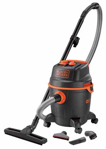 ASPIRACENERE BLACK&DECKER MID20 31,90 potenza assorbita 900 Watt, filtro HEPA 100 mm, funzione soffiante, capacità fusto 20 litri, ASPIRASOLIDI E LIQUIDI BLACK&DECKER 51683 59,20 potenza assorbita