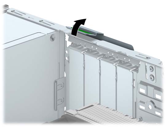 Rimozione e installazione di una scheda di espansione Il computer è inoltre dotato di tre slot di espansione PCI Express x1 e di uno slot di espansione PCI Express x16.