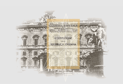 COSTITUZIONE DELLA REPUBBLICA ITALIANA* IL CAPO PROVVISORIO DELLO STATO Vista la deliberazione dell Assemblea Costituente, che nella seduta del 22 dicembre 1947 ha approvato la Costituzione della