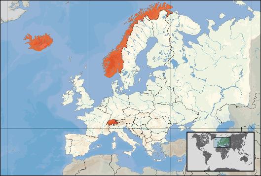 Nel 1973 la Gran Bretagna e altri paesi dell EFTA entrarono nell UE, nel 1995
