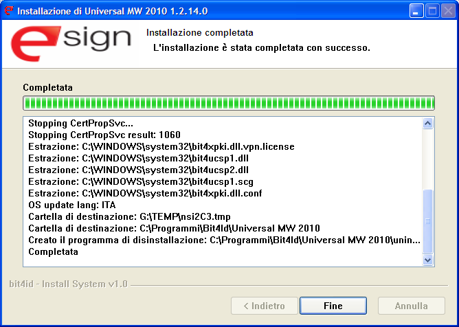 5. APPENDICE CONFIGURARE UNA NUOVA POSTAZIONE Per approfondimenti utilizzare le guide complete presenti su WebRA > Strumenti > Documentazione. Per Windows (XP/7/8.