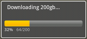 Progress Dialog (determinato) ProgressDialog dialog = new ProgressDialog(this); dialog.