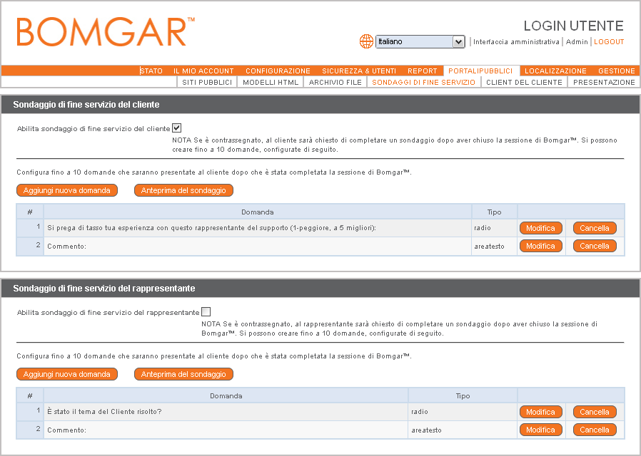 Archivio file Salva file di immagini da usare nel sito pubblico.