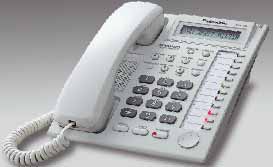 Telefoni Analogici Proprietari (APT) Un nuovo telefono per le vostre comunicazioni KX-T7730 Display a riga, unità Vivavoce Deviazione Chiamate / "Non Disturbare" La deviazione delle chiamate