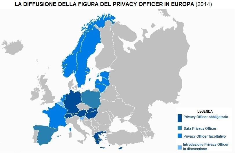 dati del CNIL del 2012, aggiornati con gli ultimi sviluppi fino al 2014.