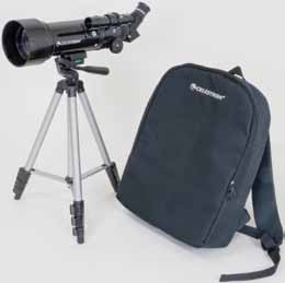 TRAVEL SCOPE TELESCOPE SERIES Attraversate il globo e andate oltre con un telescopio di alta qualità specificamente progettato per essere eccezionalmente portatile sia per osservazioni terrestri sia