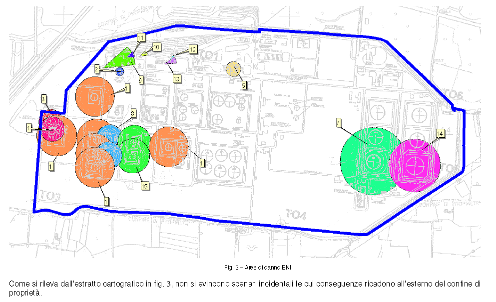 Figura 2c - Estratto Elaborato Tecnico RIR Comune di Volpiano in salvaguardia (DCC 29 del 29.03.