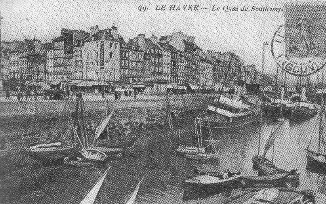 Le Havre il Quai de Sauthampton in