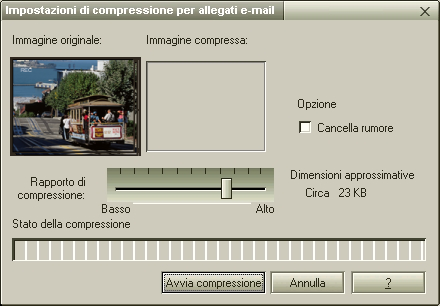 Uso di Smart Capture 37 Ivio di u video clip tramite e-mail Mauale del software Ivio di u video clip tramite e-mail Se si cattura u video clip i u formato a bassa risoluzioe, è possibile iviarlo co