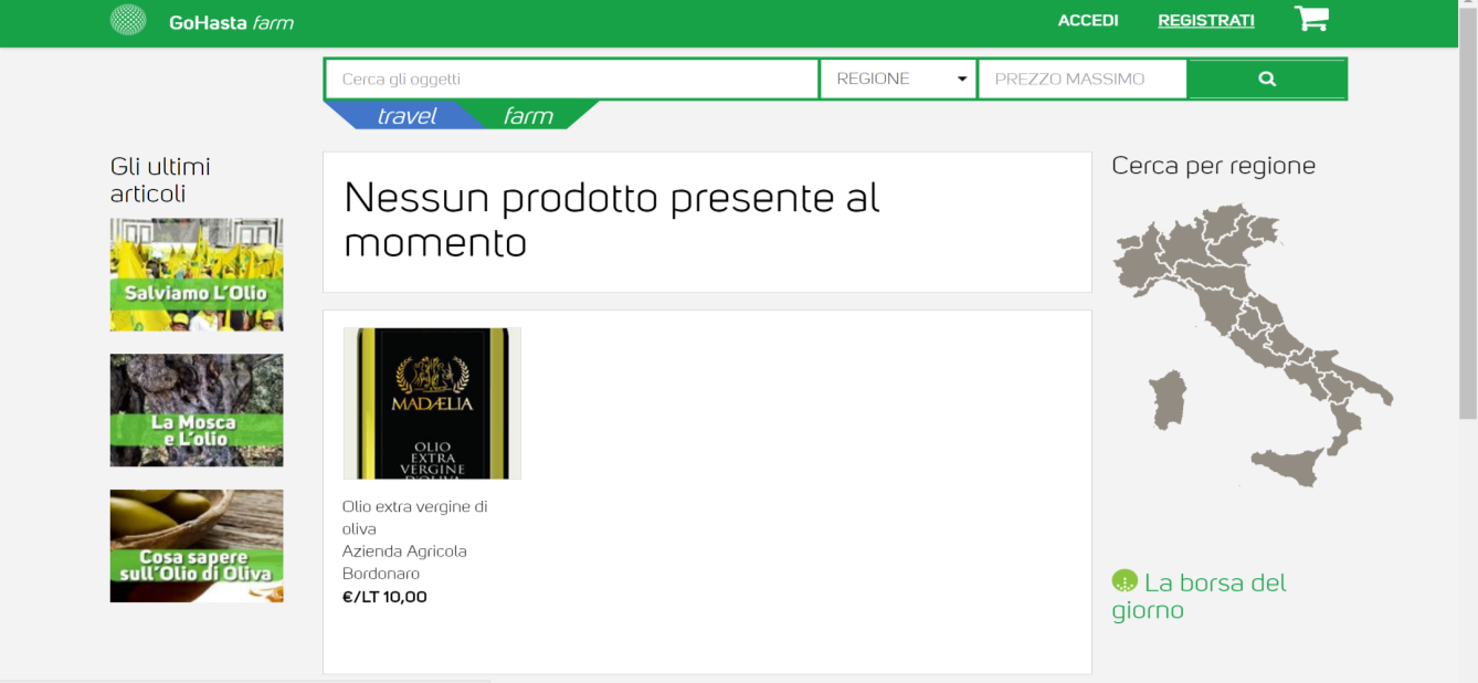 Con questa guida vi spiegheremo come registrarvi in pochi passi come VENDITORE FARM e