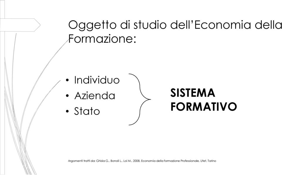 Formazione: Individuo