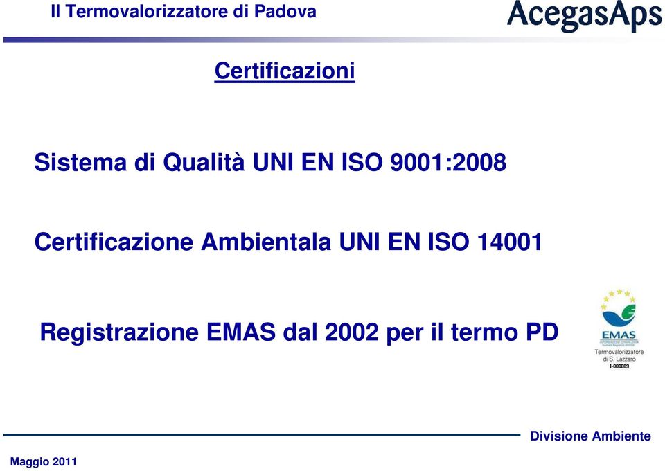 Ambientala UNI EN ISO 14001
