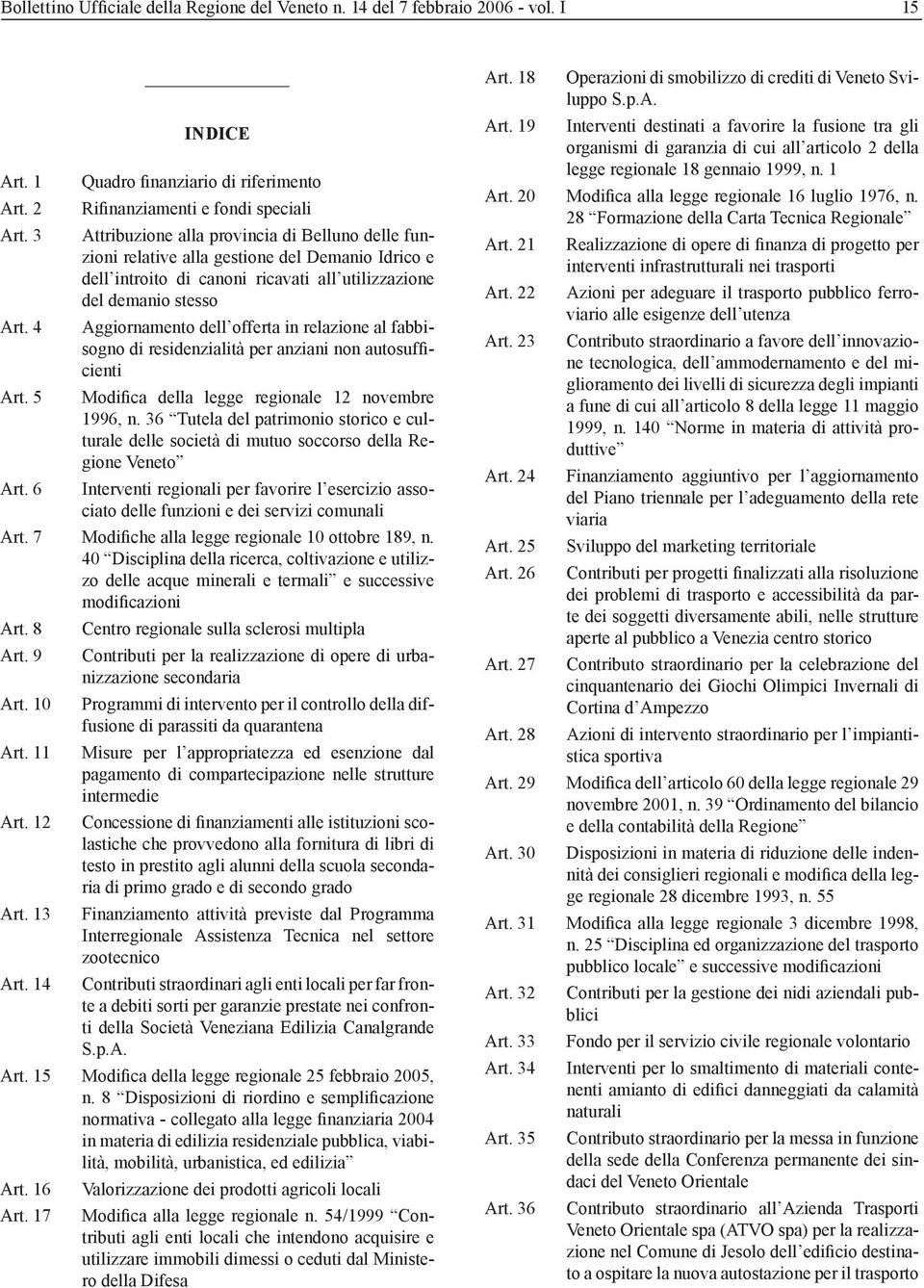 ricavati all utilizzazione del demanio stesso Aggiornamento dell offerta in relazione al fabbisogno di residenzialità per anziani non autosufficienti Modifica della legge regionale 12 novembre 1996,