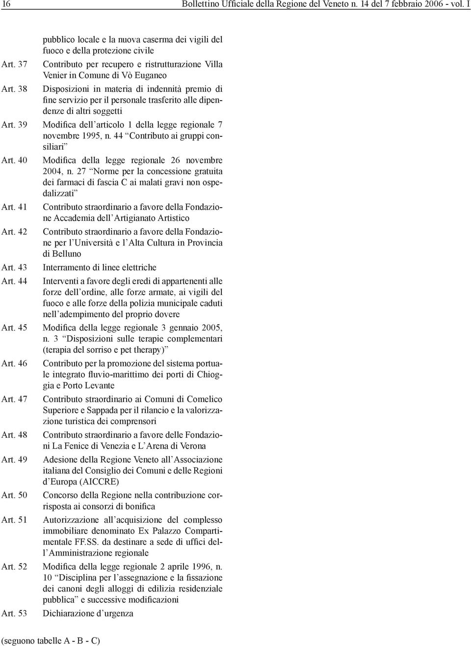 indennità premio di fine servizio per il personale trasferito alle dipendenze di altri soggetti Art. 39 Modifica dell articolo 1 della legge regionale 7 novembre 1995, n.