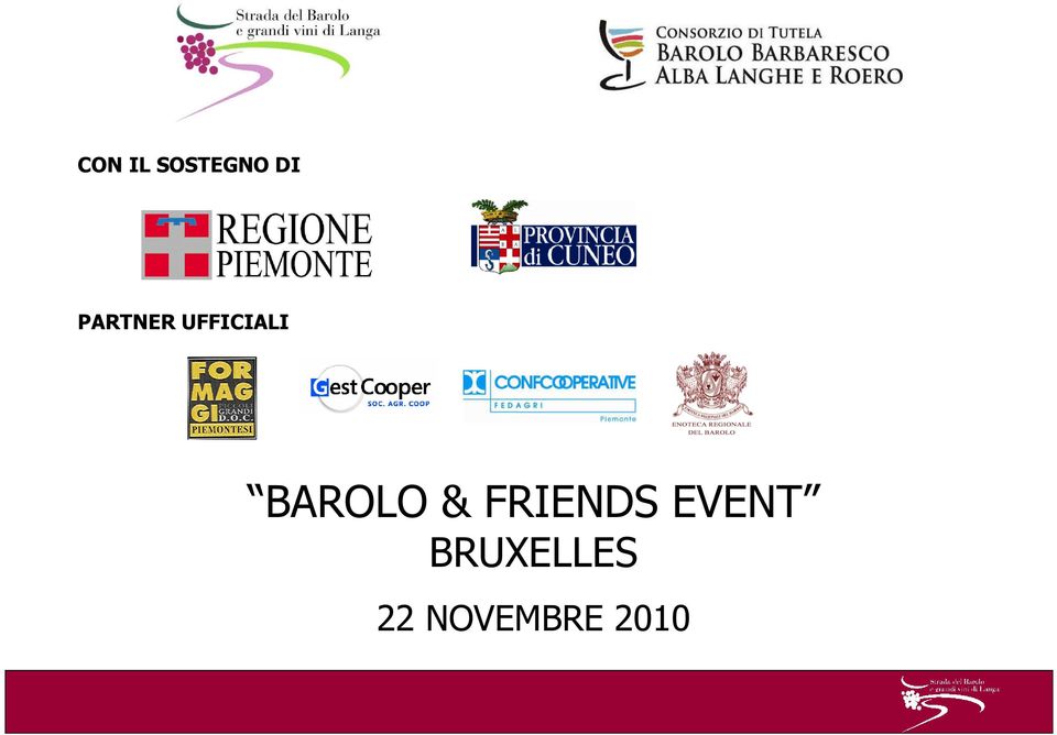 BAROLO & FRIENDS