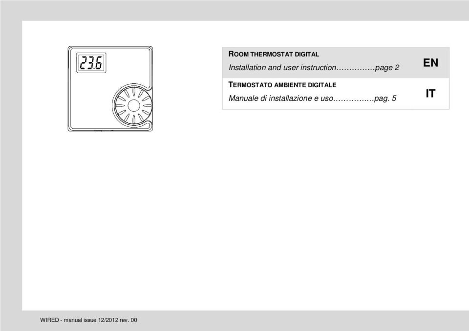 DIGITALE Manuale di installazione e uso.