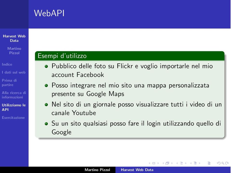 su Google Maps Nel sito di un giornale posso visualizzare tutti i video di un