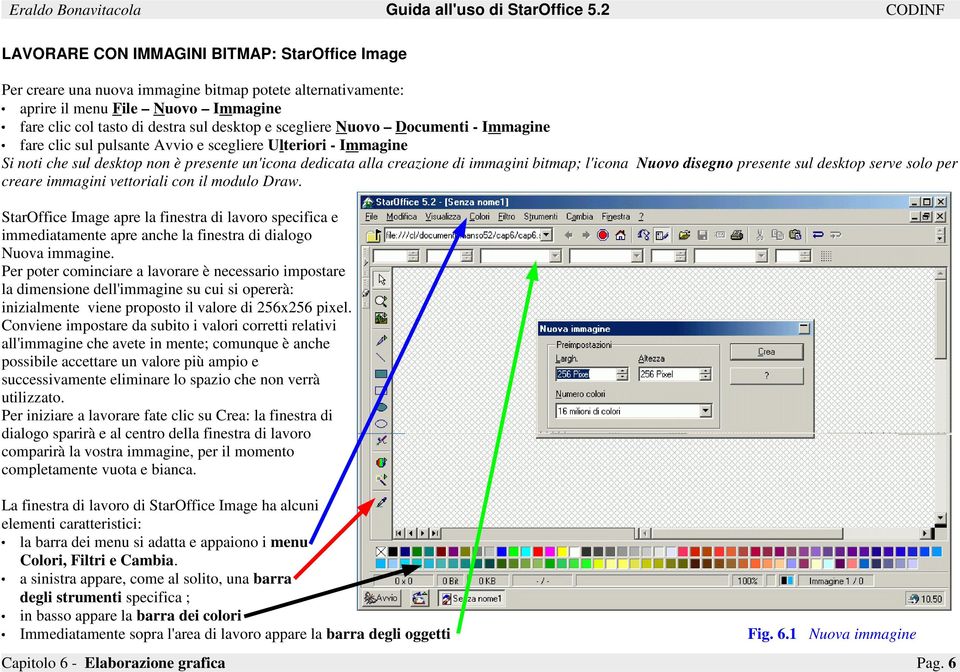 disegno presente sul desktop serve solo per creare immagini vettoriali con il modulo Draw.