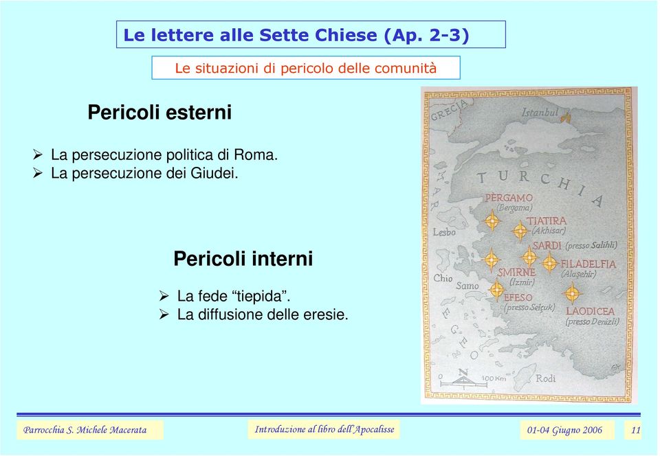 esterni La persecuzione politica di Roma.