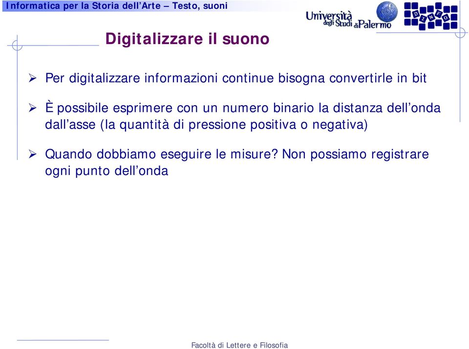 distanza dell onda dall asse (la quantità di pressione positiva o