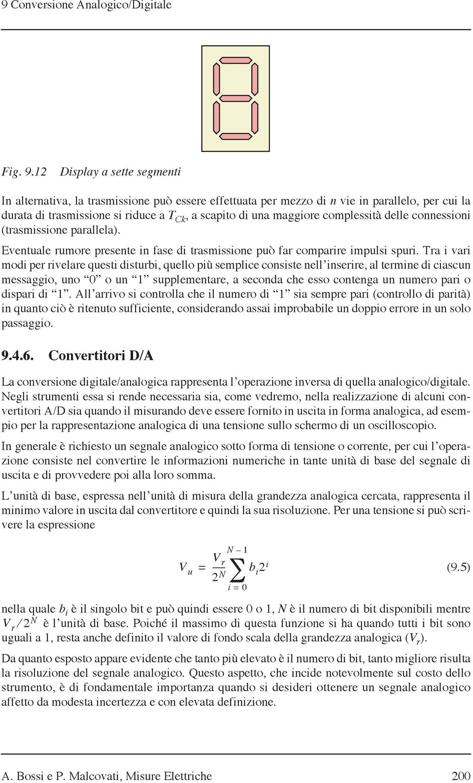 connessioni (rasmissione parallela). Evenuale rumore presene in fase di rasmissione può far comparire impulsi spuri.