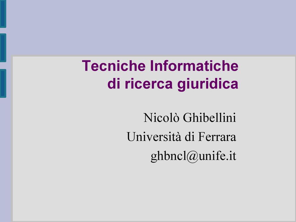 Ghibellini Università di