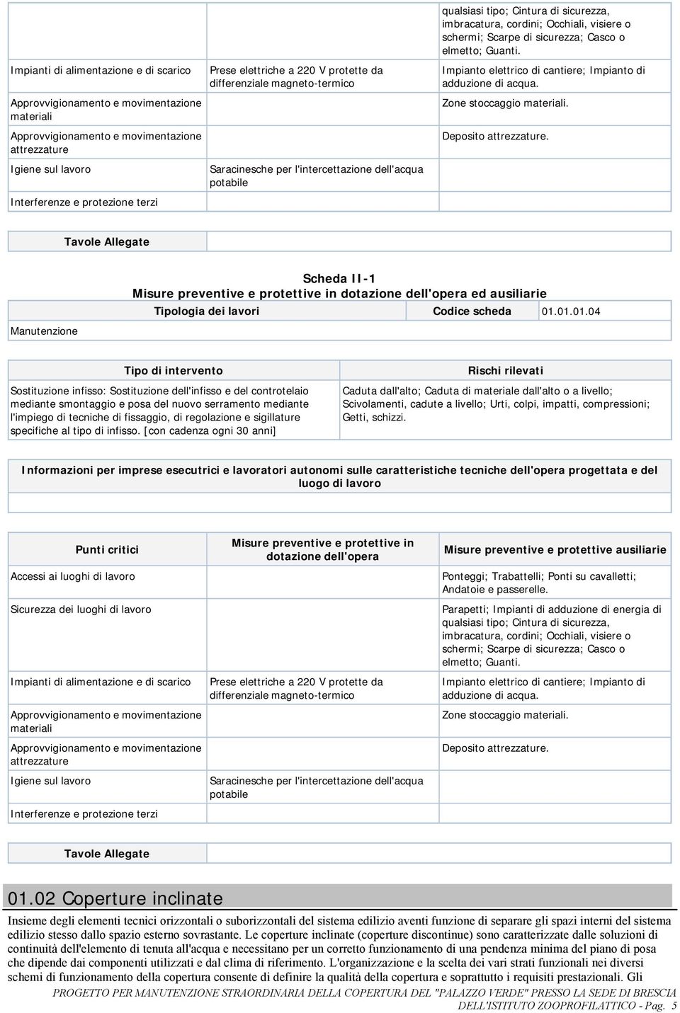 01.01.04 Sostituzione infisso: Sostituzione dell'infisso e del controtelaio mediante smontaggio e posa del nuovo serramento mediante l'impiego di tecniche di fissaggio, di regolazione e sigillature