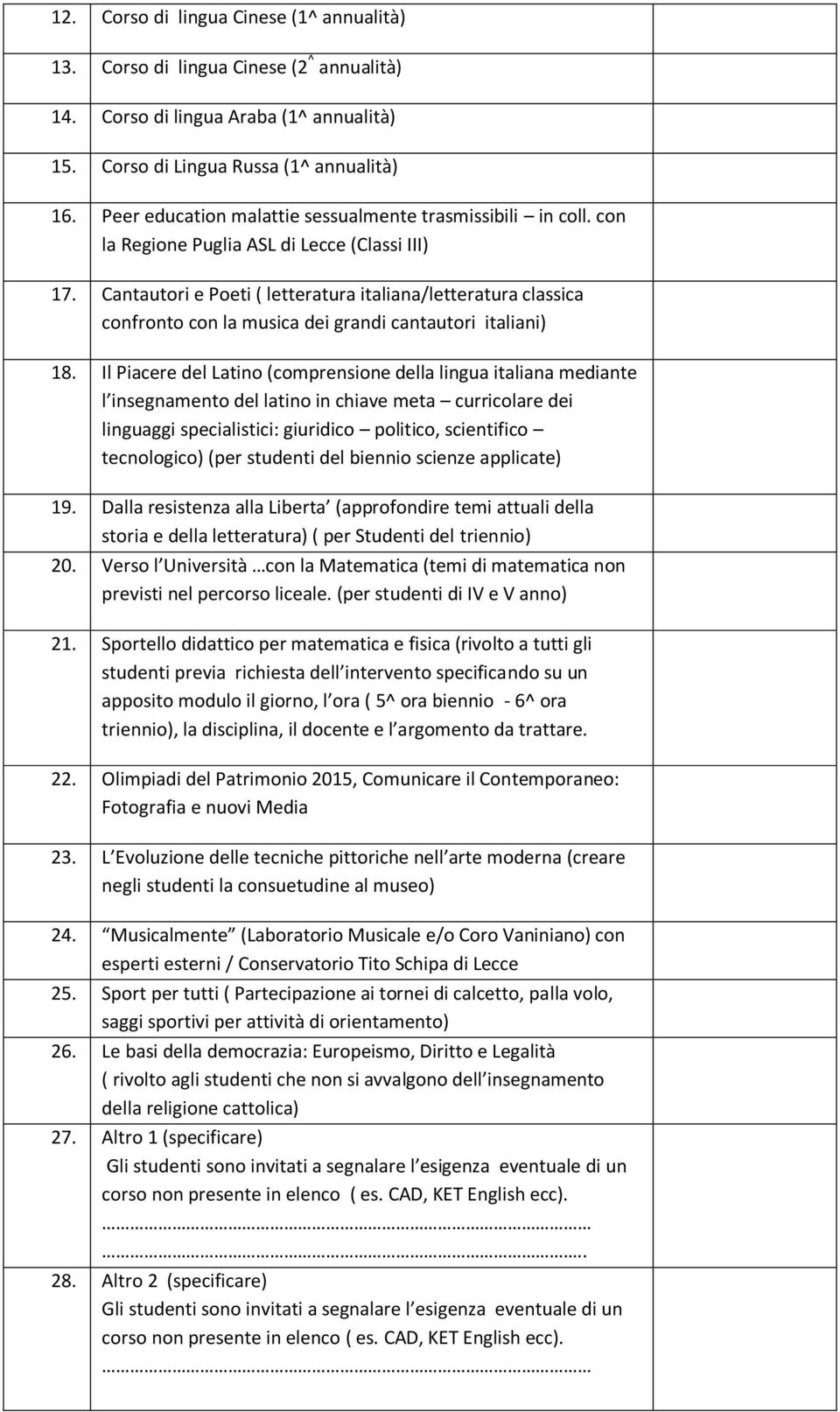 Cantautori e Poeti ( letteratura italiana/letteratura classica confronto con la musica dei grandi cantautori italiani) 18.