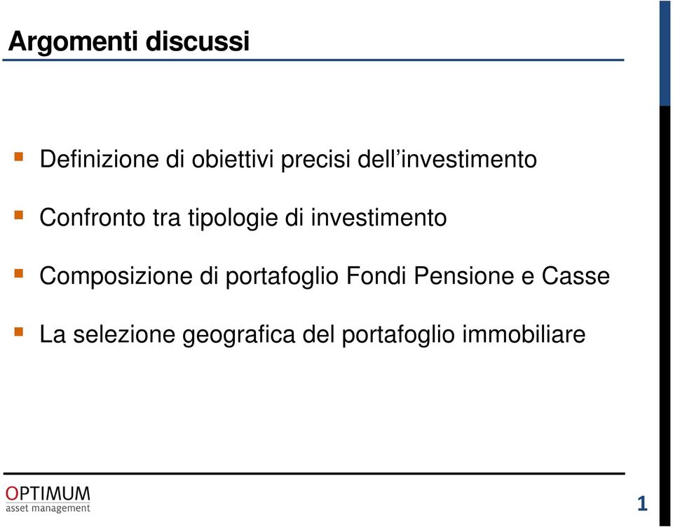 investimento Composizione di portafoglio Fondi