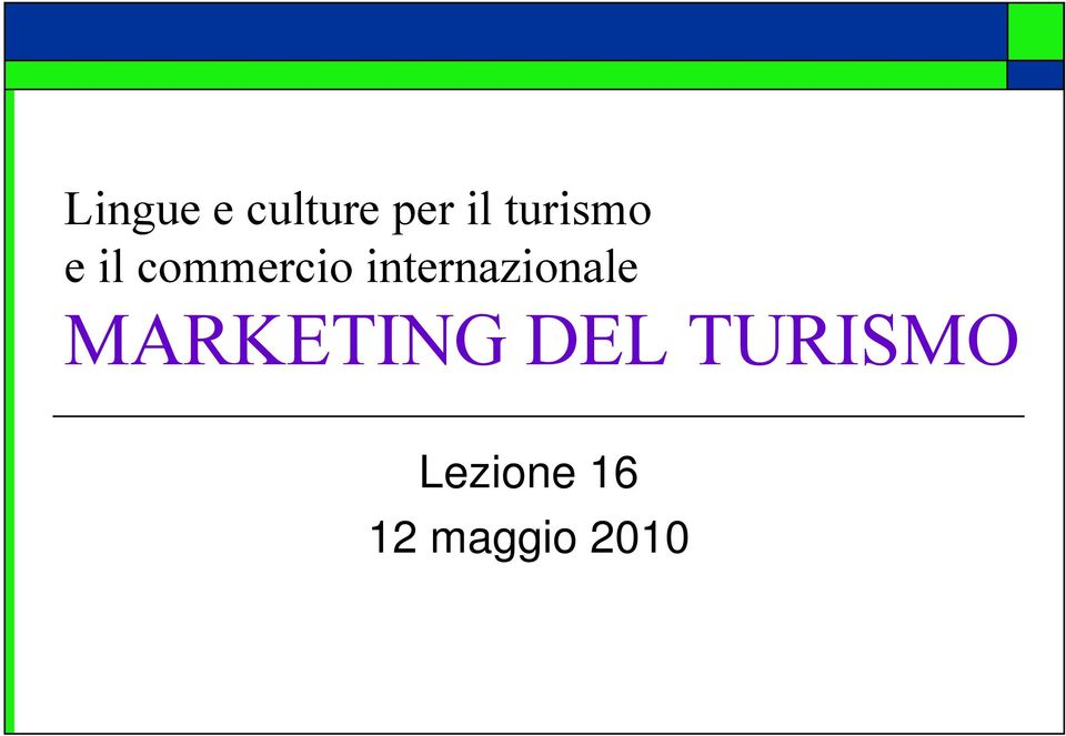 internazionale MARKETING