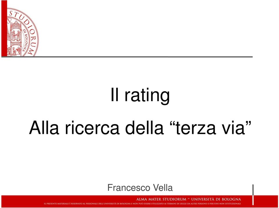 della terza