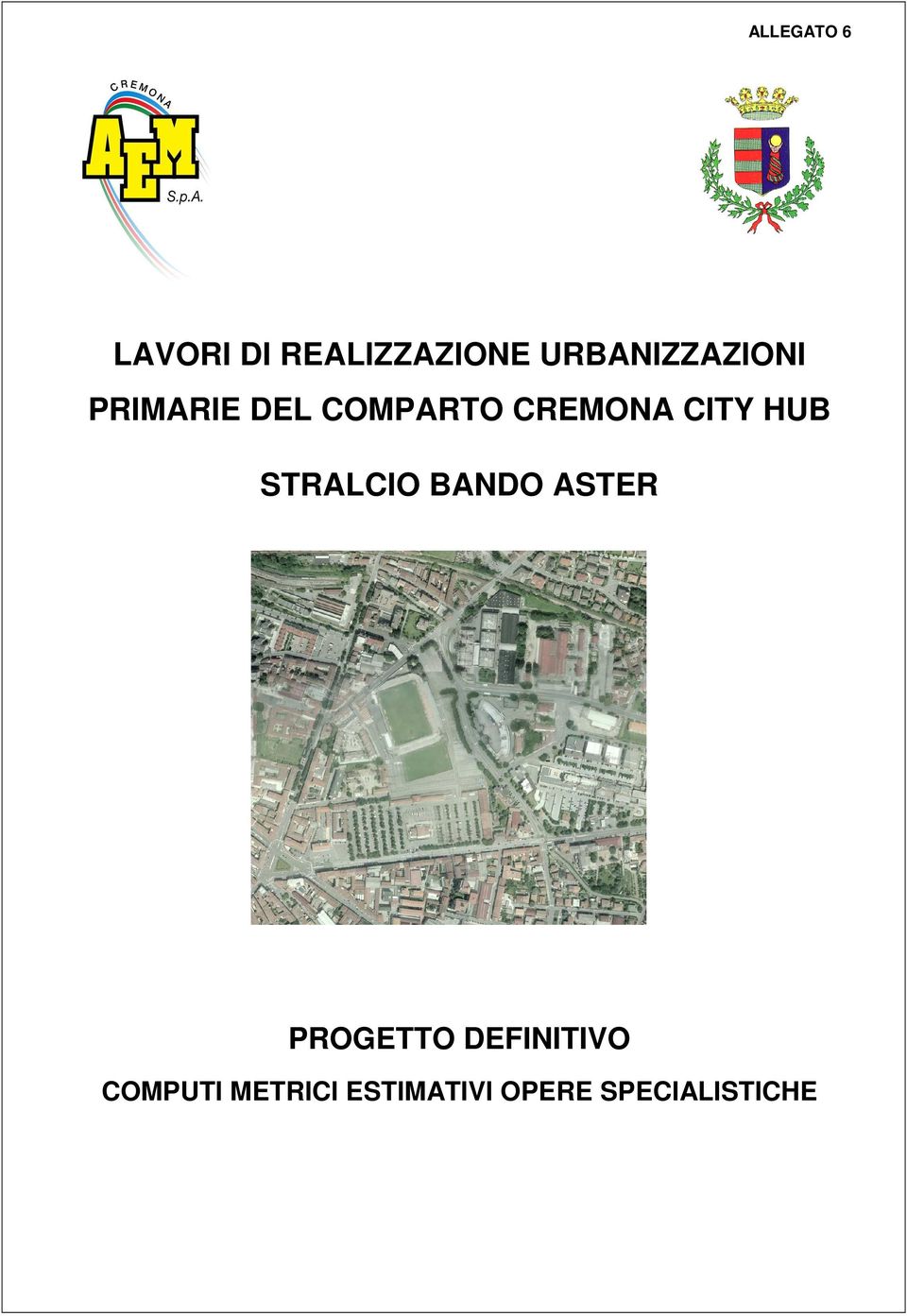 CITY HUB STRALCIO BANDO ASTER PROGETTO